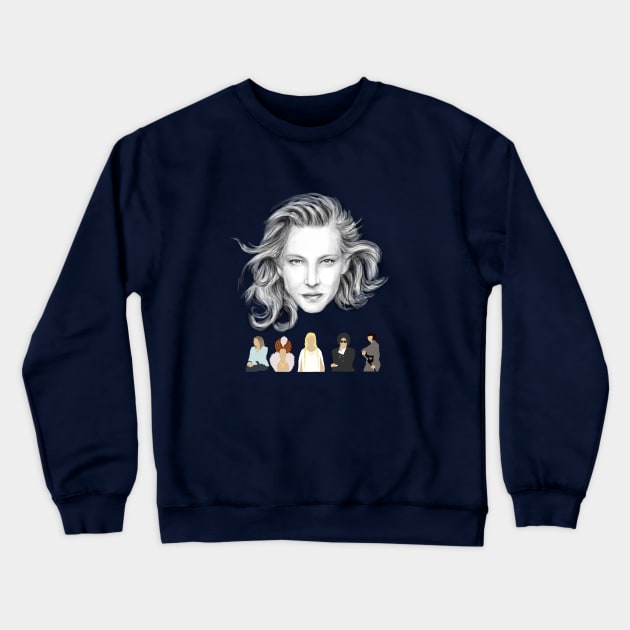 Cate Blanchett Films Crewneck Sweatshirt by GrampaTony